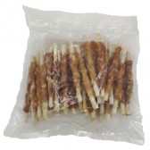 Palitos de couro trançado de frango
