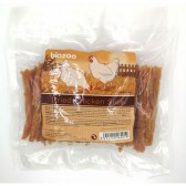 Tiras de frango seco