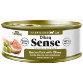 Dibaq sense cat lata esterilizado cerdo ibérico