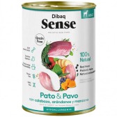 Dibaq Sense Lata Grain Free Pato & Pavo