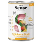 Dibaq Sense Lata Grain Free Frango & Pato