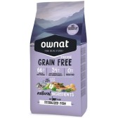 Ownat Cat Prime Grain Free Sterilized Fish