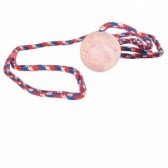 Bola caoutchouc com corda Trixie