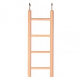 Escalera madera 4 peldaños 20cm