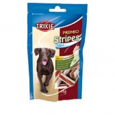 Premio stripes de frango e pescada Trixie