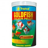 Tropical goldfish color pellet