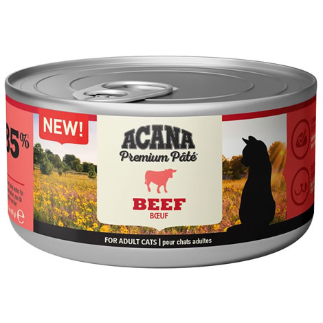 Acana wet cat beef