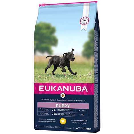 Pienso para perros Eukanuba Puppy Razas Grandes