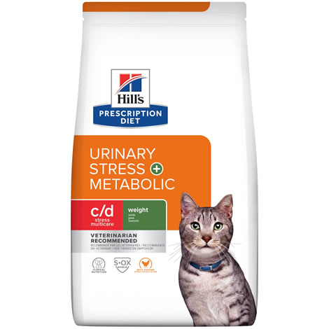 Hills feline c/d multicare stress + metabolic