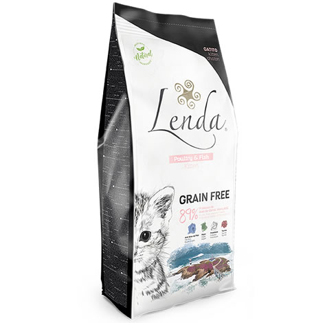 Lenda Kitten Poultry & Fish Grain Free