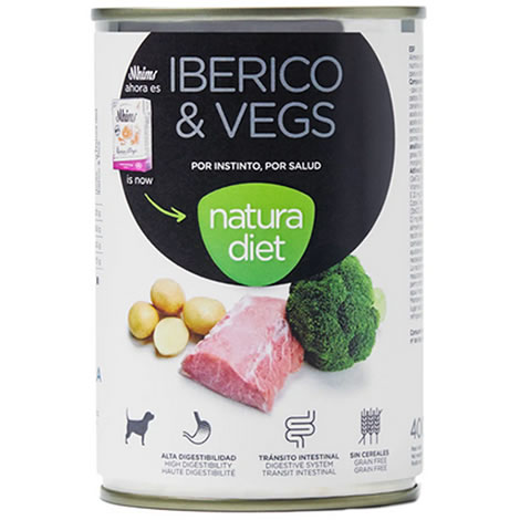 Natura Diet lata ibérico