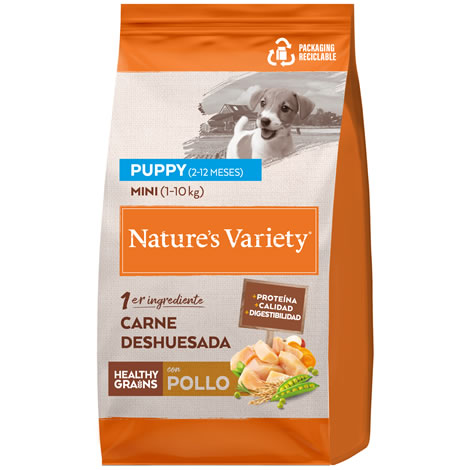 Nature´s Variety Healthy Grains Puppy Mini Pollo