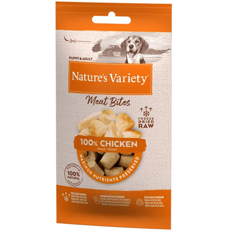 Nature´s Variety Meat Bites Pollo