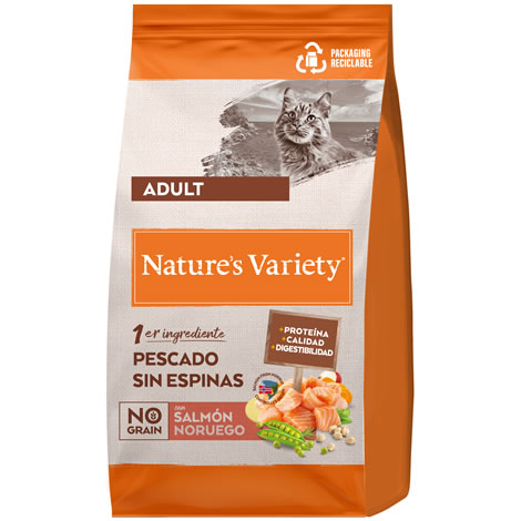 Nature´s Variety No Grain Cat Adult Salmon