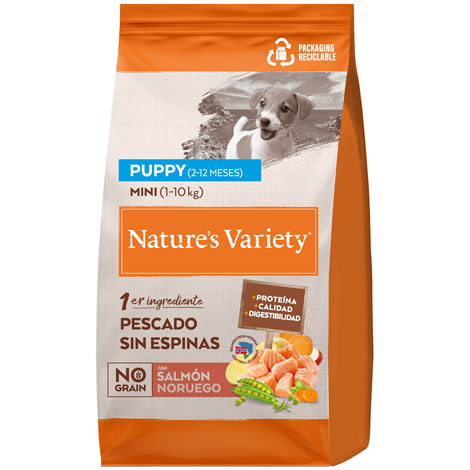 Nature´s Variety No Grain Puppy Mini Salmon