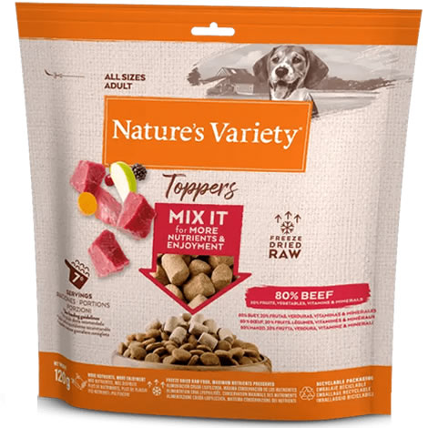 Nature´s Variety Toppers Buey