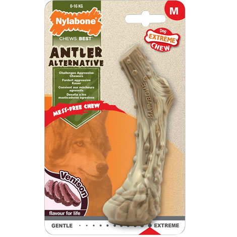 Nylabone dura chew cuerno venado M