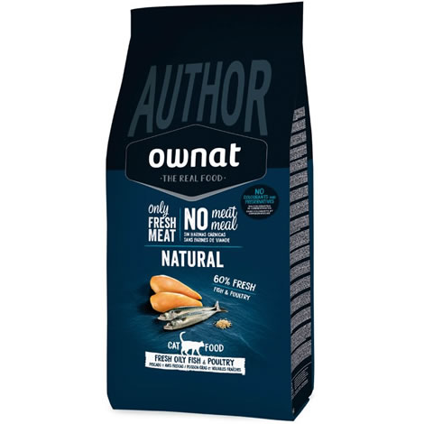 Ownat Cat Author Fresh Oily Fish & Poultry