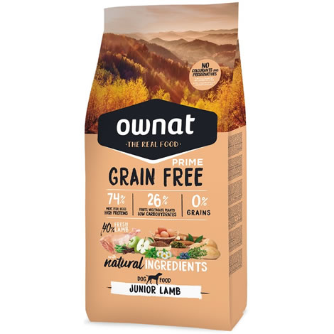 Ownat Prime Grain Free Junior Lamb