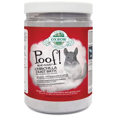 Oxbow Poof polvo baño chinchillas