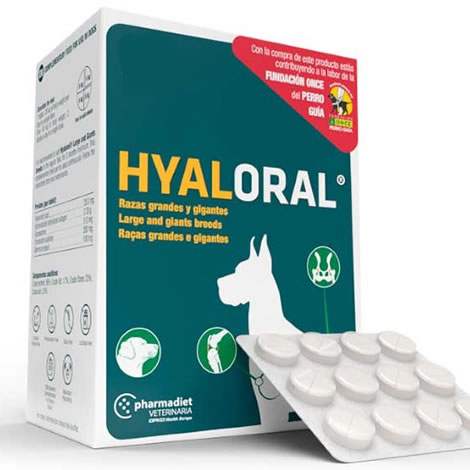 Hyaloral raças grandes e gigantes