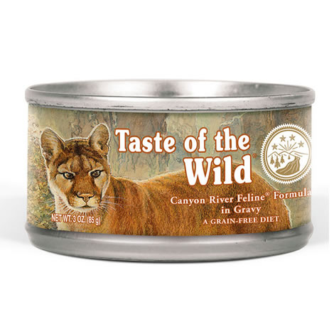 Pienso gatos Taste of the Wild Canyon River Húmedo