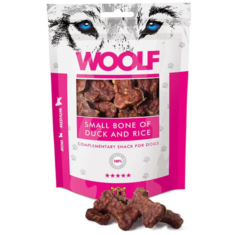 Woolf hueso pequeño pato y arroz